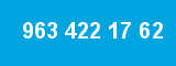 963 422 17 62 963 422 17 62